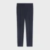 Outlet classic pants in striped cashmere wool Jackets & Trousers