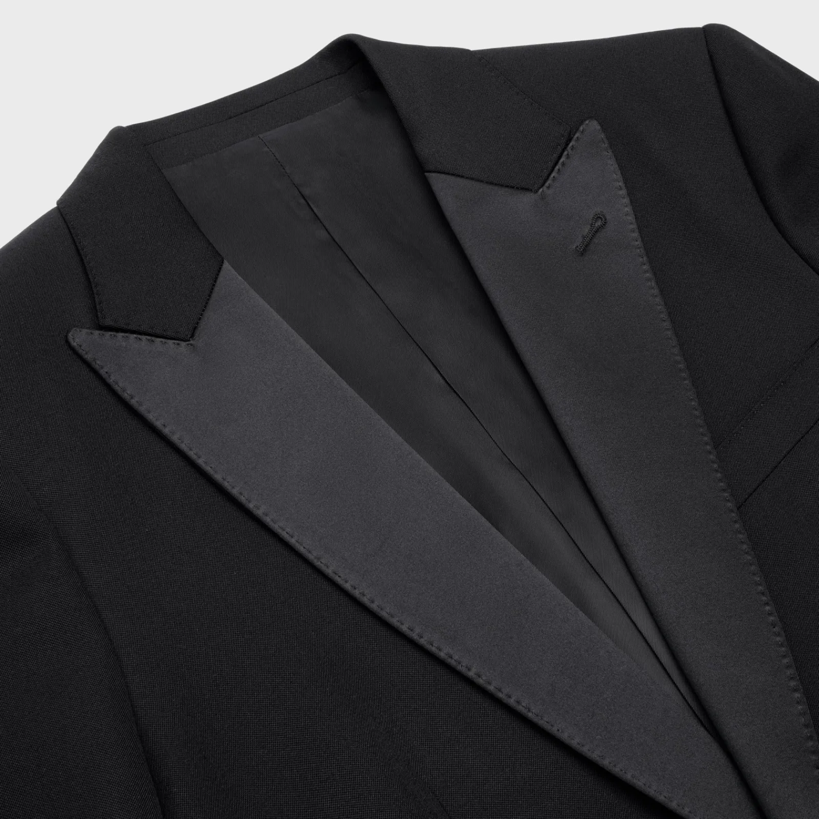 New classic tux jacket in grain de poudre Jackets & Trousers