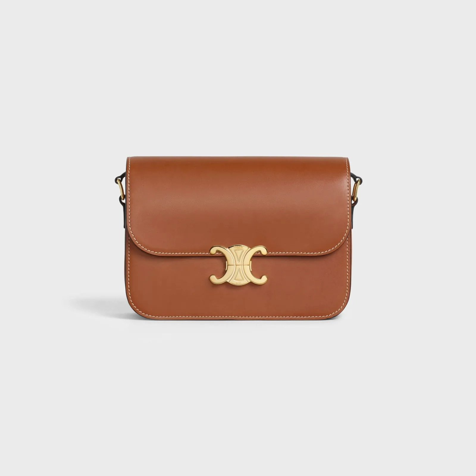 Clearance CLASSIQUE TRIOMPHE BAG in Natural Calfskin Women Triomphe | Categories·Cross-Body Bags