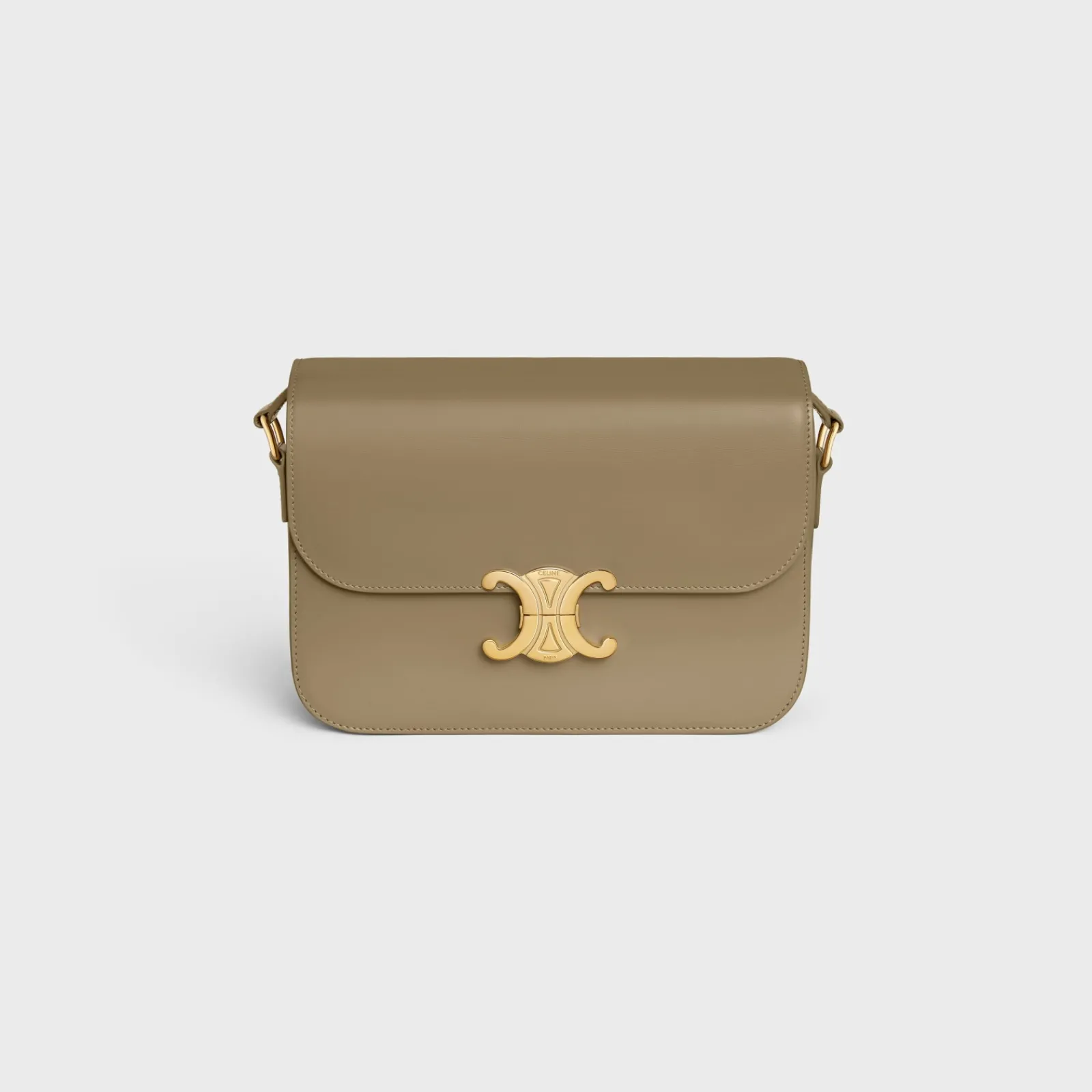 Outlet CLASSIQUE TRIOMPHE BAG in shiny calfskin Women Triomphe | Categories·Cross-Body Bags