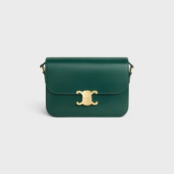 New CLASSIQUE TRIOMPHE BAG in shiny calfskin Women Triomphe | Categories·Cross-Body Bags