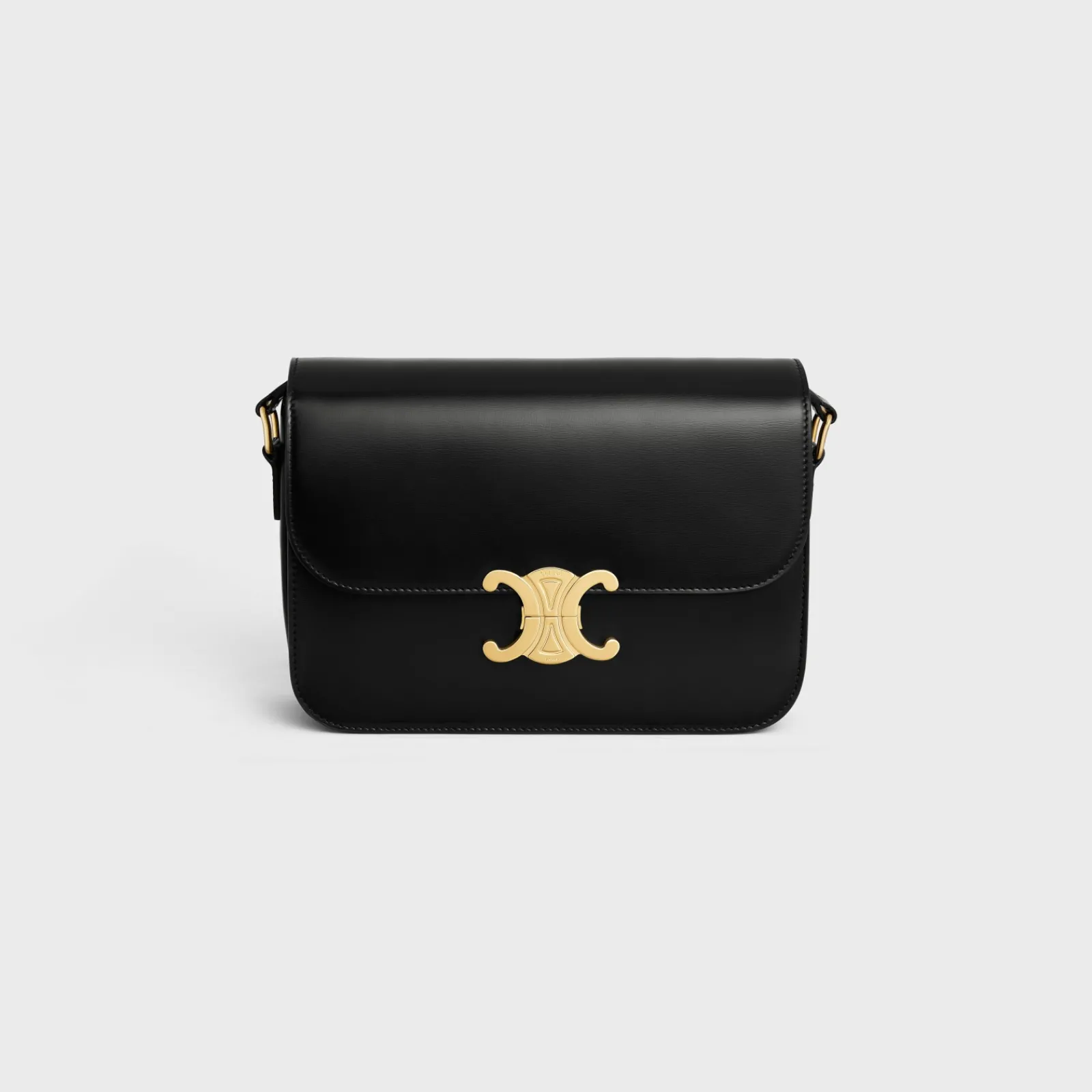 Outlet CLASSIQUE TRIOMPHE BAG in shiny calfskin Women Triomphe | Categories·Cross-Body Bags