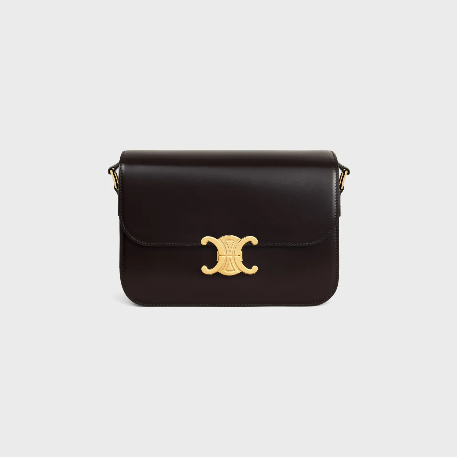 Online CLASSIQUE TRIOMPHE BAG in shiny calfskin Women Triomphe | Categories·Cross-Body Bags