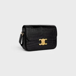 Outlet CLASSIQUE TRIOMPHE BAG in Niloticus Crocodile Women Triomphe | Categories·Cross-Body Bags