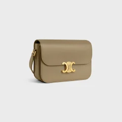 Outlet CLASSIQUE TRIOMPHE BAG in shiny calfskin Women Triomphe | Categories·Cross-Body Bags