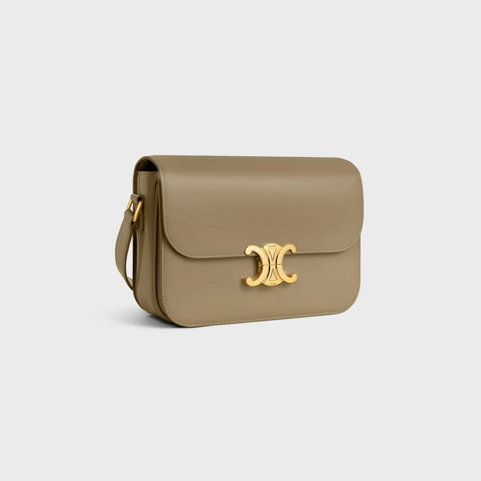 Outlet CLASSIQUE TRIOMPHE BAG in shiny calfskin Women Triomphe | Categories·Cross-Body Bags