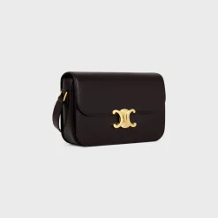 Online CLASSIQUE TRIOMPHE BAG in shiny calfskin Women Triomphe | Categories·Cross-Body Bags