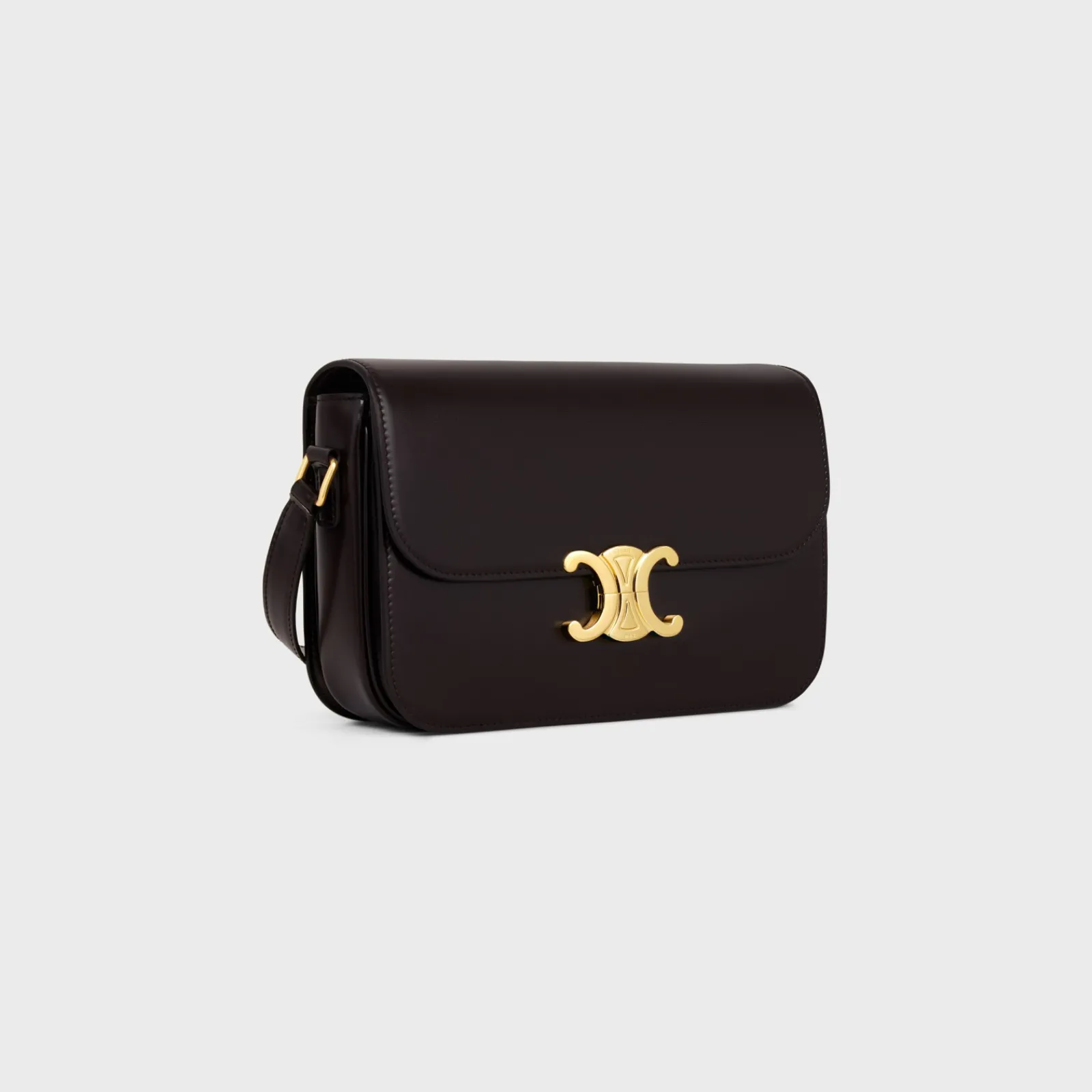 Online CLASSIQUE TRIOMPHE BAG in shiny calfskin Women Triomphe | Categories·Cross-Body Bags