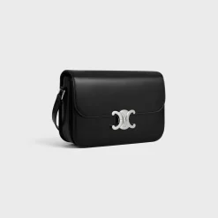 Sale CLASSIQUE TRIOMPHE BAG in shiny calfskin Women Triomphe | Categories·Cross-Body Bags
