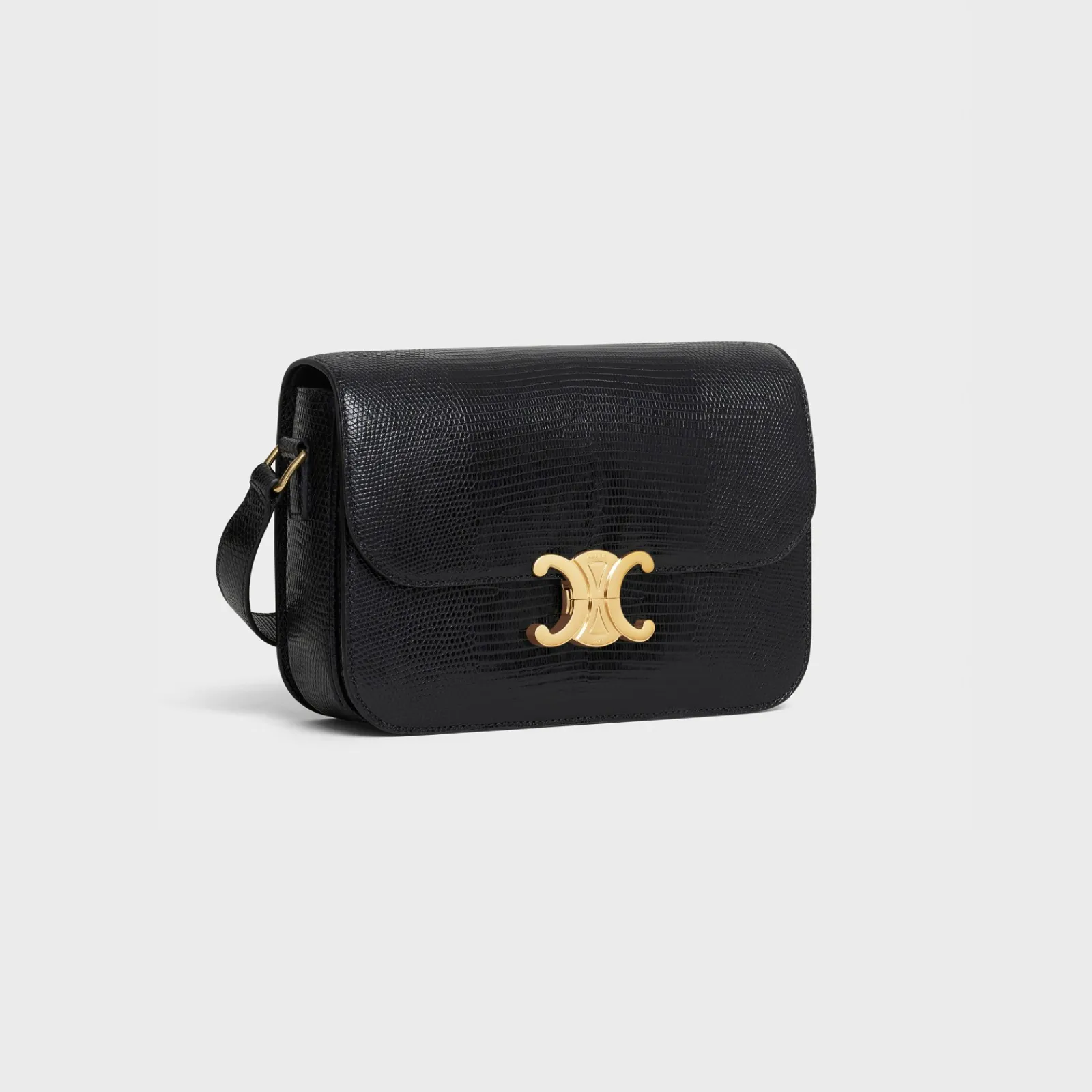 Online CLASSIQUE TRIOMPHE BAG in Lizard Women Triomphe | Categories·Cross-Body Bags