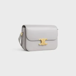 Online CLASSIQUE TRIOMPHE BAG in shiny calfskin Women Triomphe | Categories·Cross-Body Bags