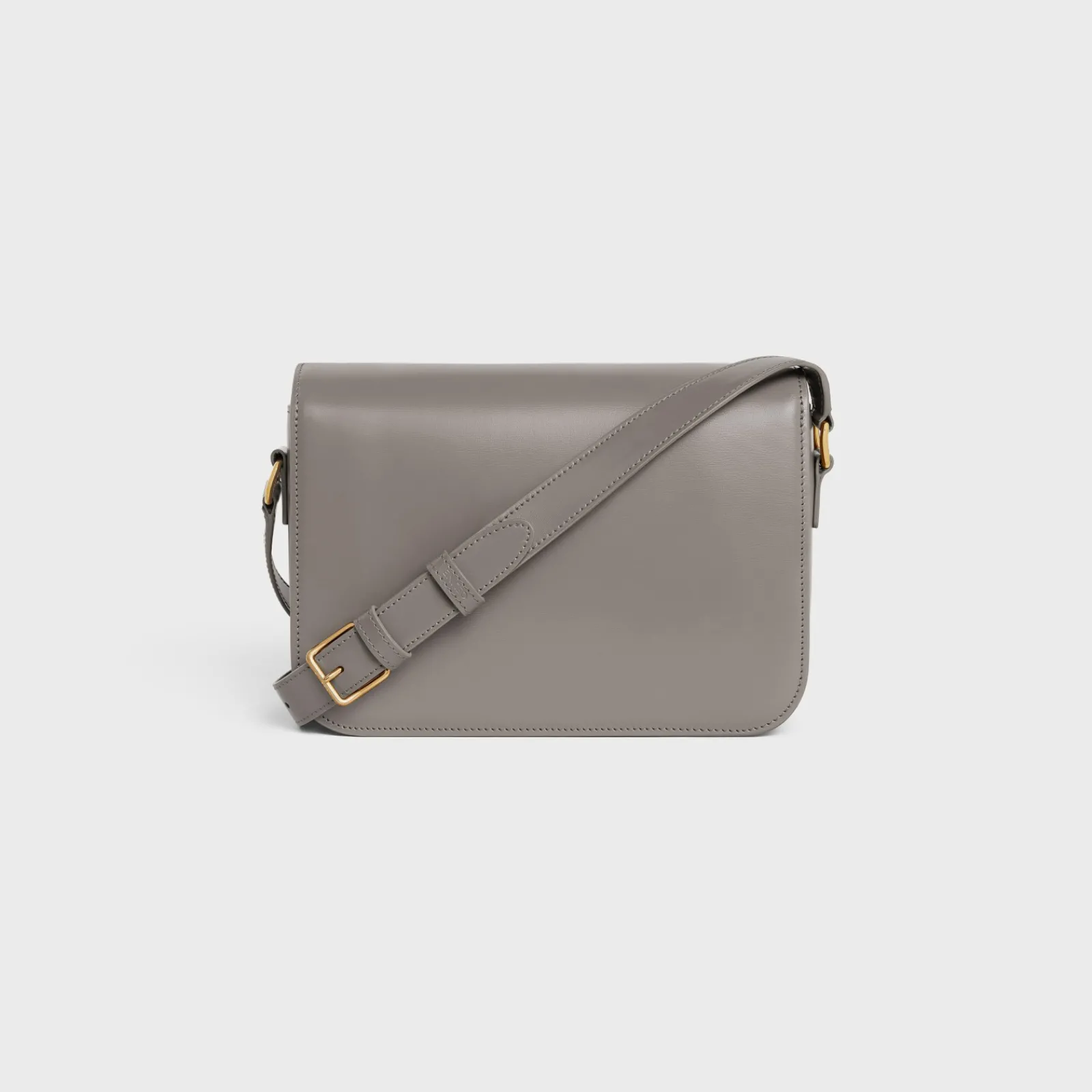 New CLASSIQUE TRIOMPHE BAG in shiny calfskin Women Triomphe | Categories·Cross-Body Bags