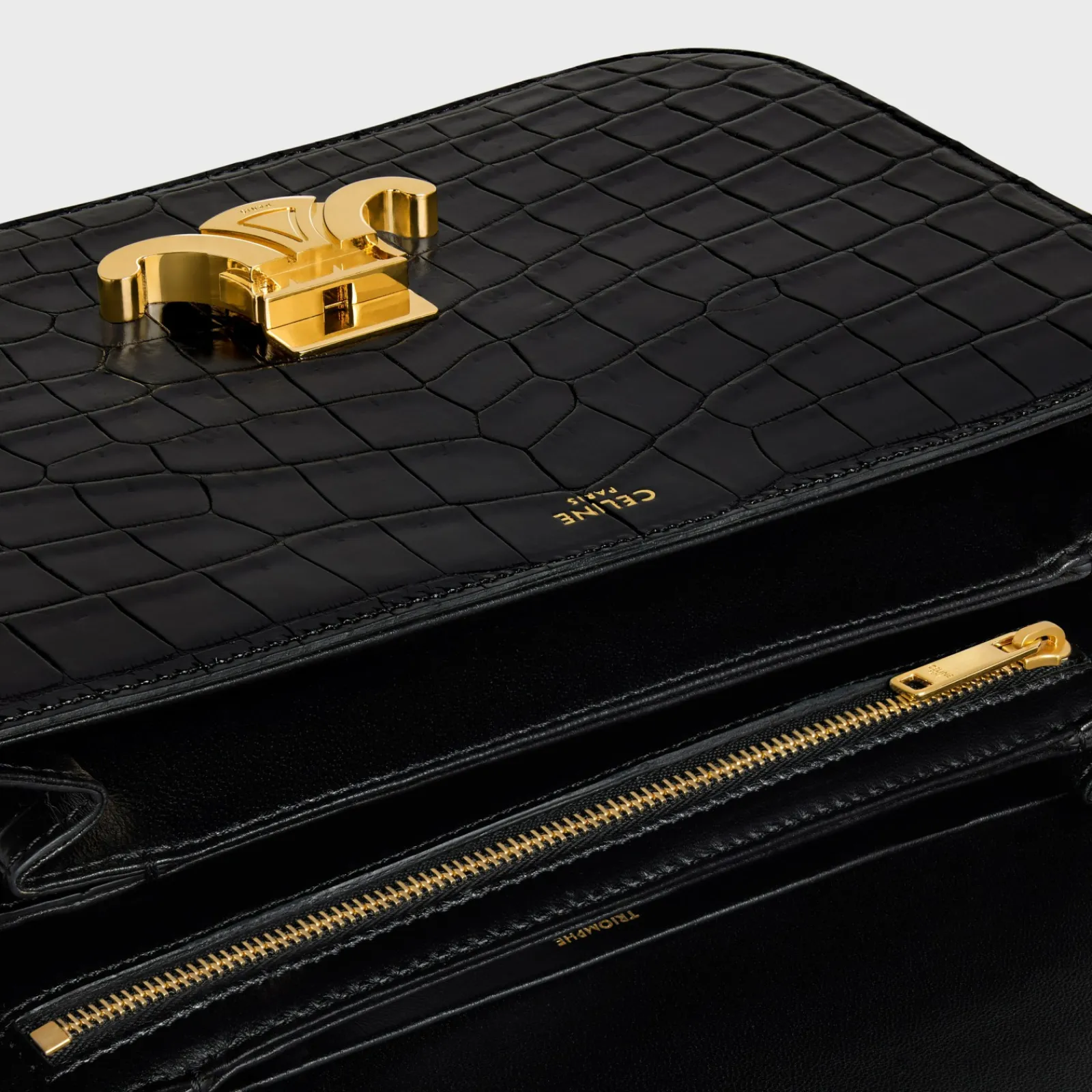 Outlet CLASSIQUE TRIOMPHE BAG in Niloticus Crocodile Women Triomphe | Categories·Cross-Body Bags