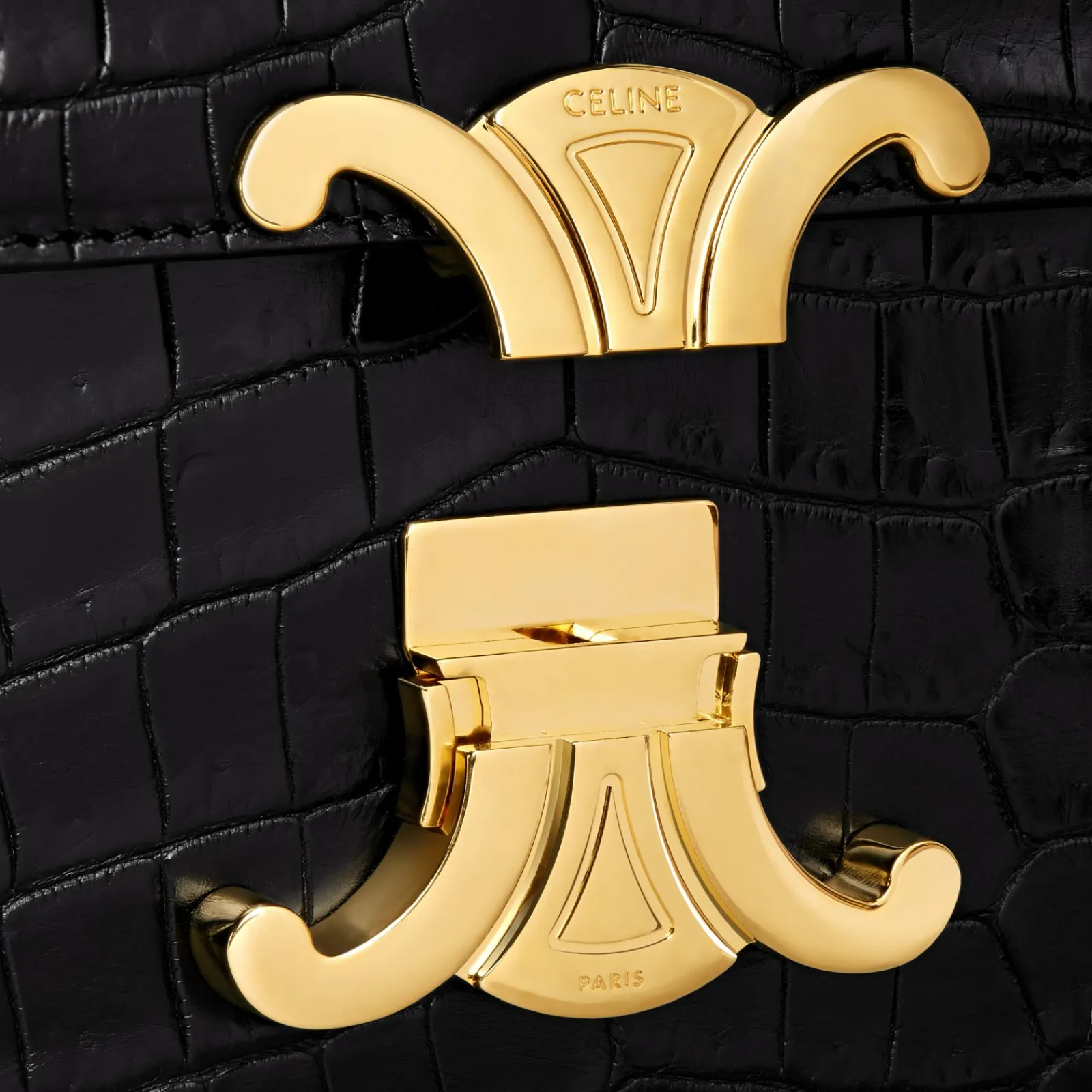 Outlet CLASSIQUE TRIOMPHE BAG in Niloticus Crocodile Women Triomphe | Categories·Cross-Body Bags