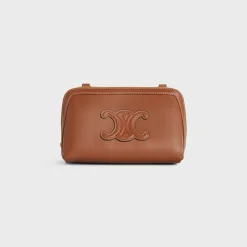 Fashion Clutch on Chain Cuir triomphe in smooth calfskin Women More Lines·Other Lines