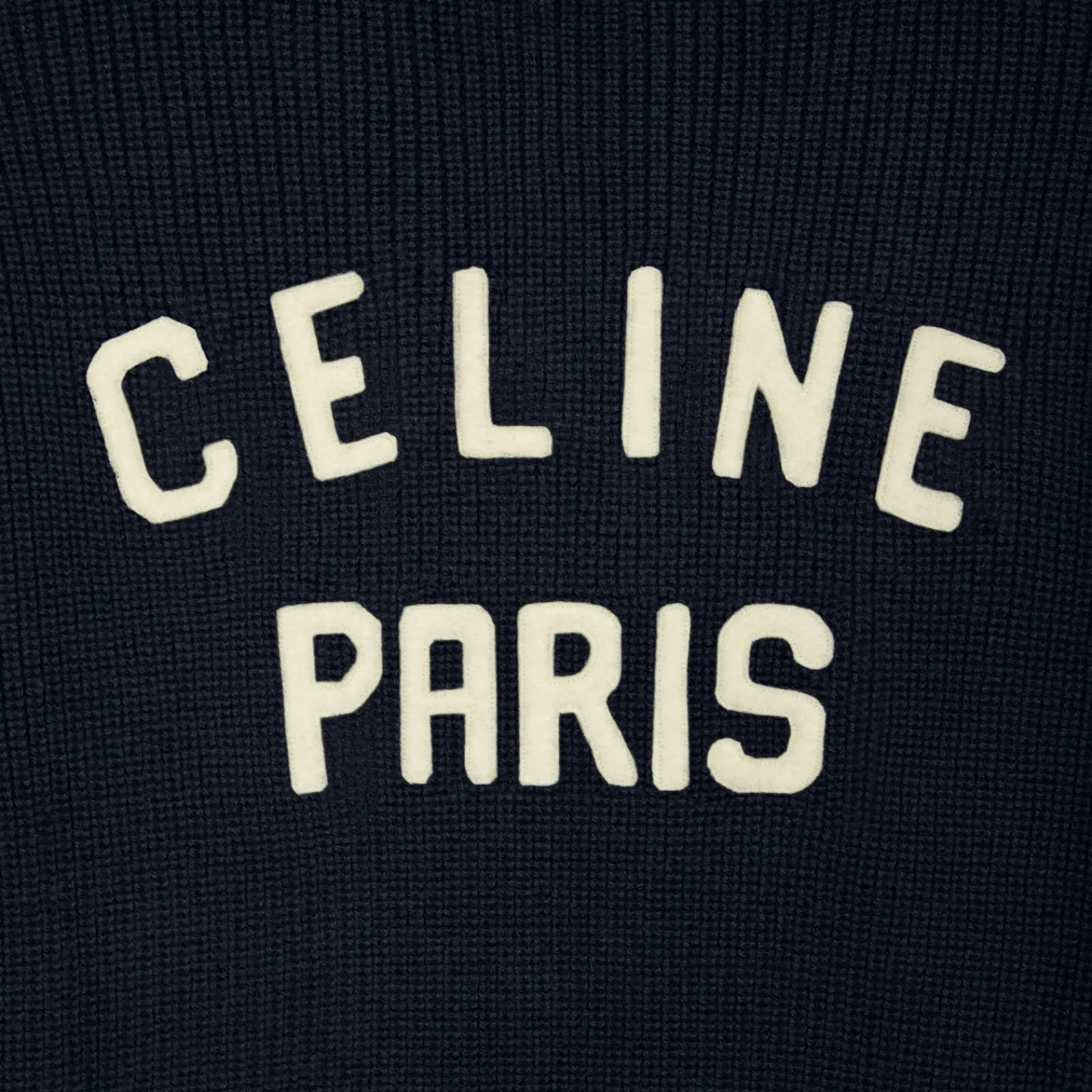 Online college hooded sweater in wool Knitwear