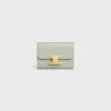Sale COMPACT WALLET WITH COIN TRIOMPHE in Shiny calfskin Women Triomphe | Categories·Wallets