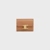 Best COMPACT WALLET WITH COIN TRIOMPHE in Shiny calfskin Women Triomphe | Categories·Wallets