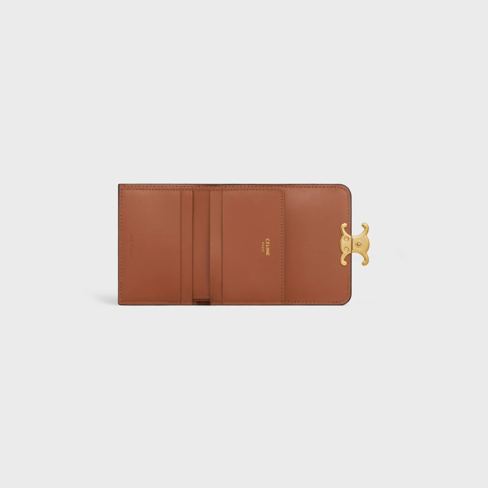 Sale COMPACT WALLET WITH COIN TRIOMPHE in triomphe canvas Women Triomphe Canvas | Categories·Wallets
