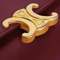 Discount COMPACT WALLET WITH COIN TRIOMPHE in Shiny calfskin Women Triomphe | Categories·Wallets
