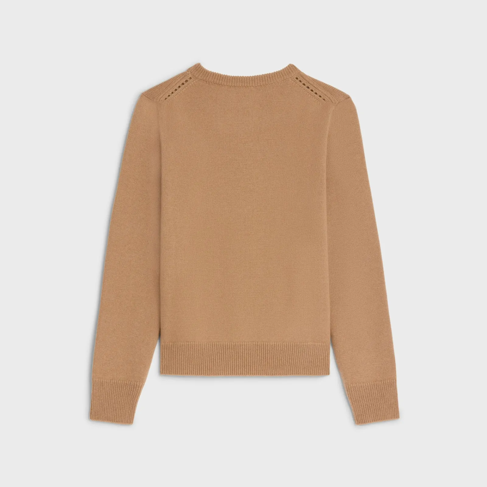Best crew neck sweater in heritage cashmere Women Knitwear