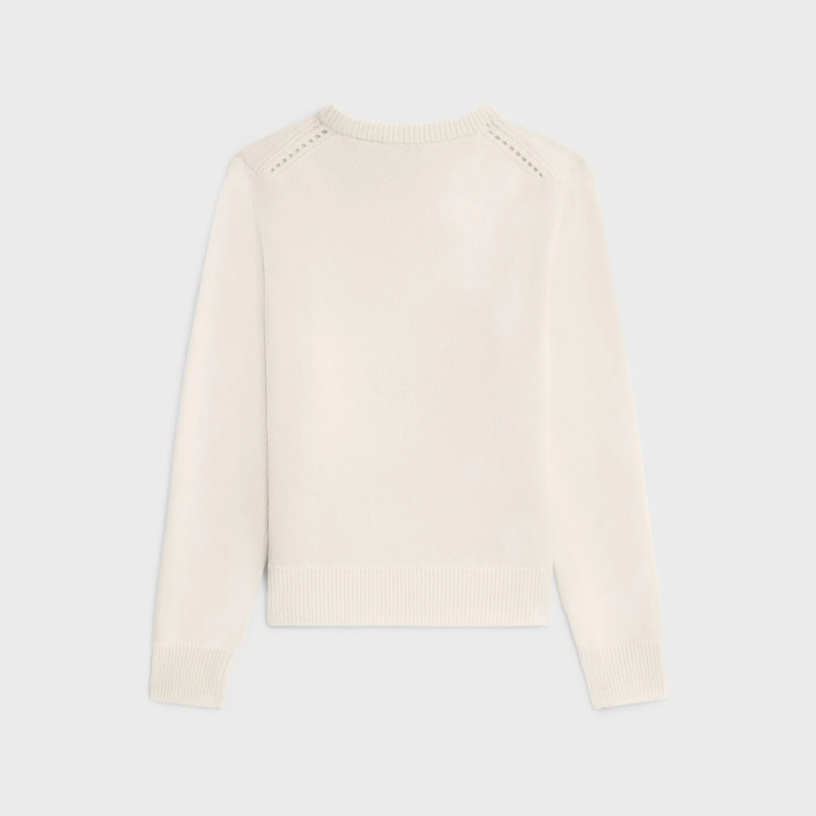 Online Crew neck sweater in heritage cashmere Women Knitwear