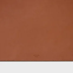 Hot Desk Pad in Natural Calfskin Stationery