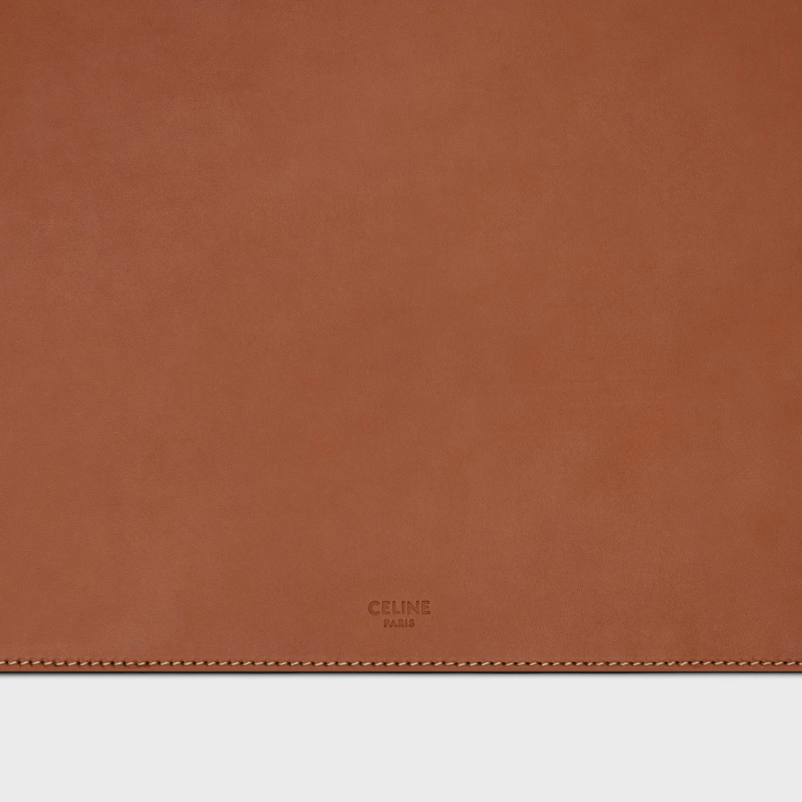 Hot Desk Pad in Natural Calfskin Stationery