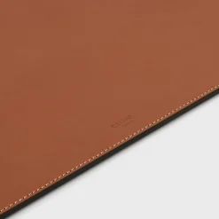 Hot Desk Pad in Natural Calfskin Stationery