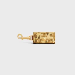 New Dog bags holder in triomphe canvas with print and calfskin Dog Accessories