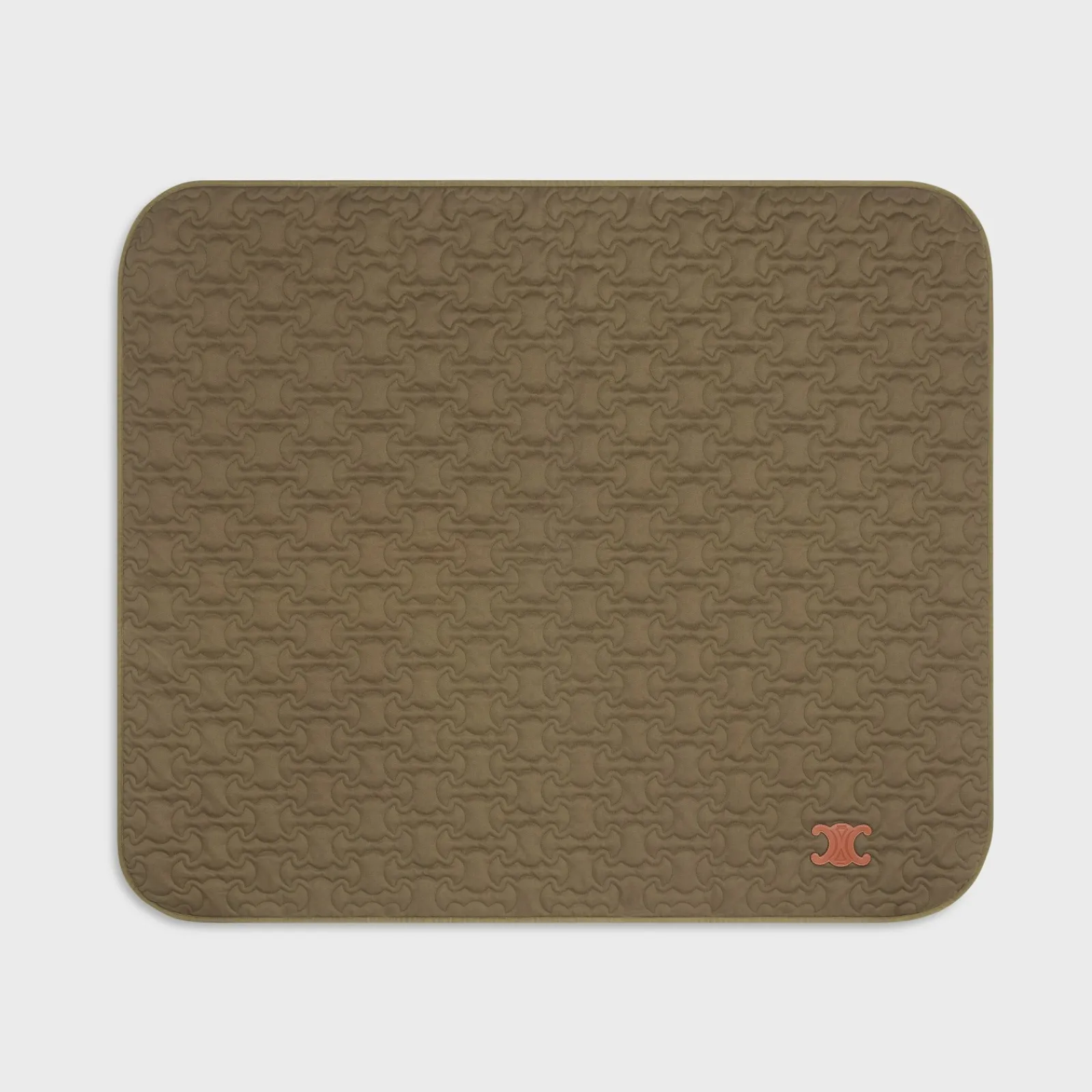 Outlet Dog blanket in quilted gabardine textile and wool Dog Accessories