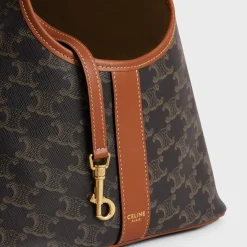 Hot DOG CABAS IN TRIOMPHE CANVAS AND CALFSKIN Dog Accessories
