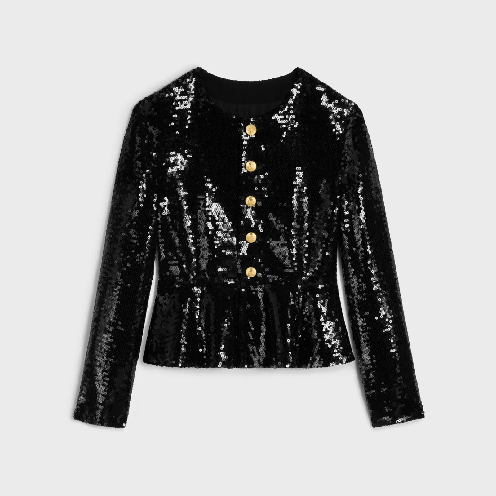 Sale embroidered chelsea jacket in silk muslin Women Jackets