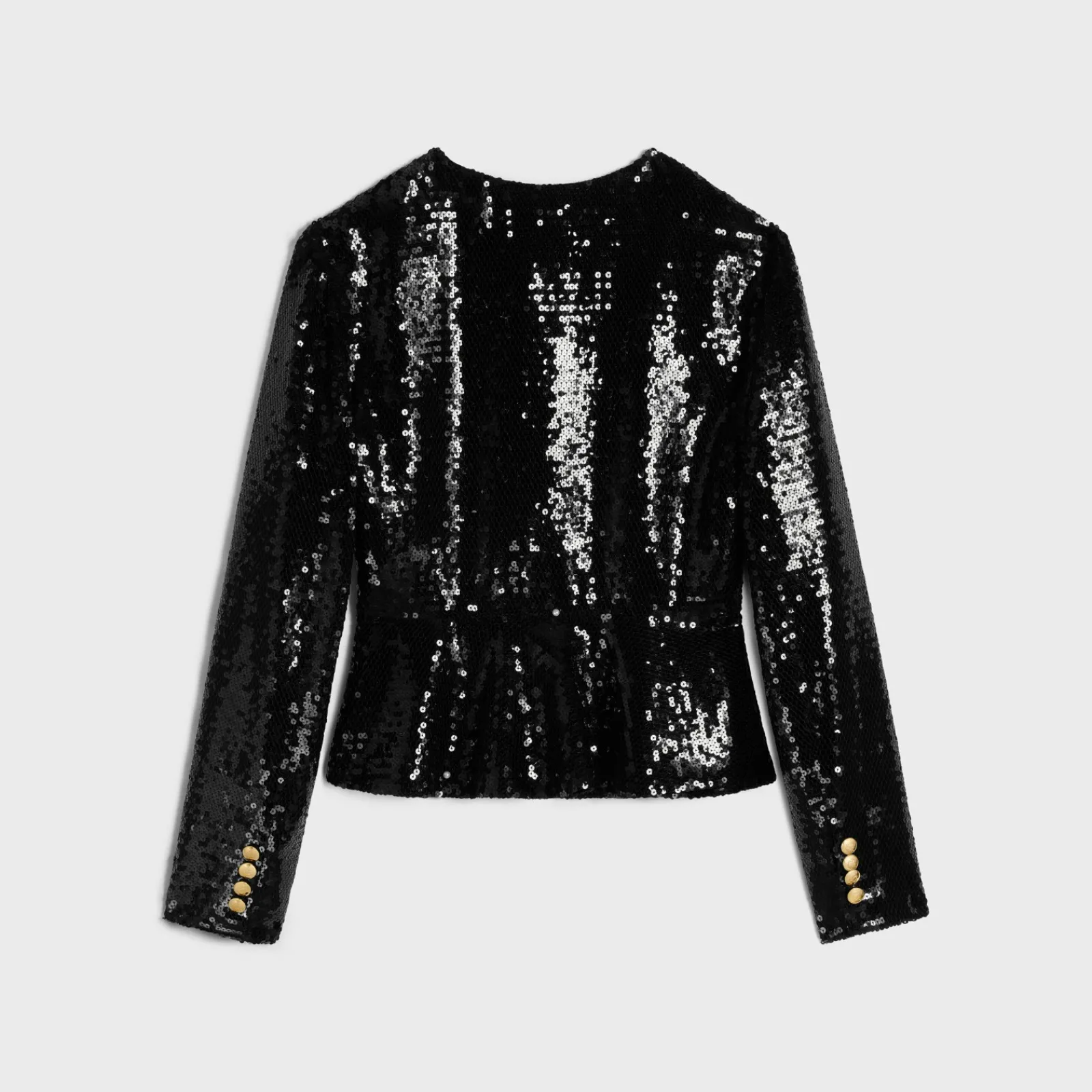 Sale embroidered chelsea jacket in silk muslin Women Jackets