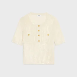 Best embroidered top in wool Women Knitwear