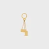 New ENGRAVED MULTICHARM IN BRASS Women Categories·Straps And Accessories