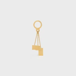 New ENGRAVED MULTICHARM IN BRASS Women Categories·Straps And Accessories