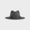 Fashion fedora hat in felt Women Hats And Gloves