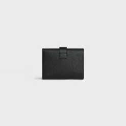 Discount Fine Strap Wallet in Grained Calfskin Essentials | Categories·Allets