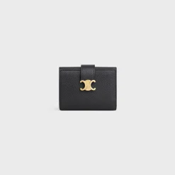 Outlet FINE WALLET VICTOIRE in SUPPLE CALFSKIN Women Categories·Wallets