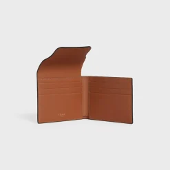 Hot Flap Origami wallet in Triomphe Canvas and Lambskin Triomphe Canvas | Essentials