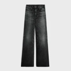 Sale flared surf jeans in black ice rinse denim Women Pants And Shorts | Denim