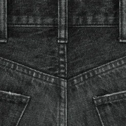 Sale flared surf jeans in black ice rinse denim Women Pants And Shorts | Denim