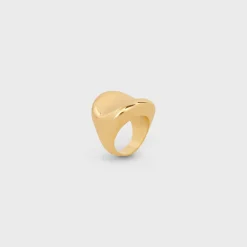 Outlet Formes Abstraites Cosmos Ring in Brass with Finish Women Other Lines | Categories·Rings
