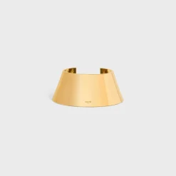 Sale Formes Abstraites Pyramid Cuff in Brass with Finish Women Other Lines | Categories·Bracelets