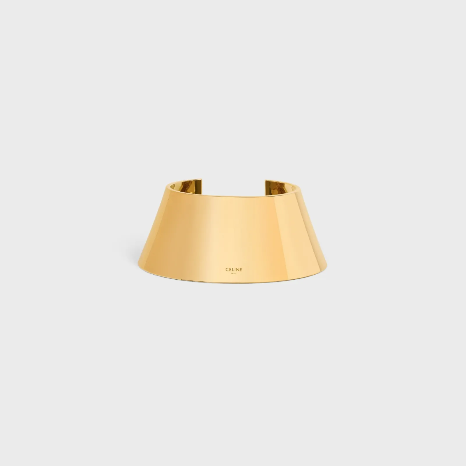 Sale Formes Abstraites Pyramid Cuff in Brass with Finish Women Other Lines | Categories·Bracelets