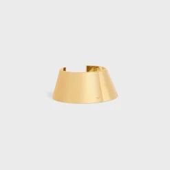 Sale Formes Abstraites Pyramid Cuff in Brass with Finish Women Other Lines | Categories·Bracelets