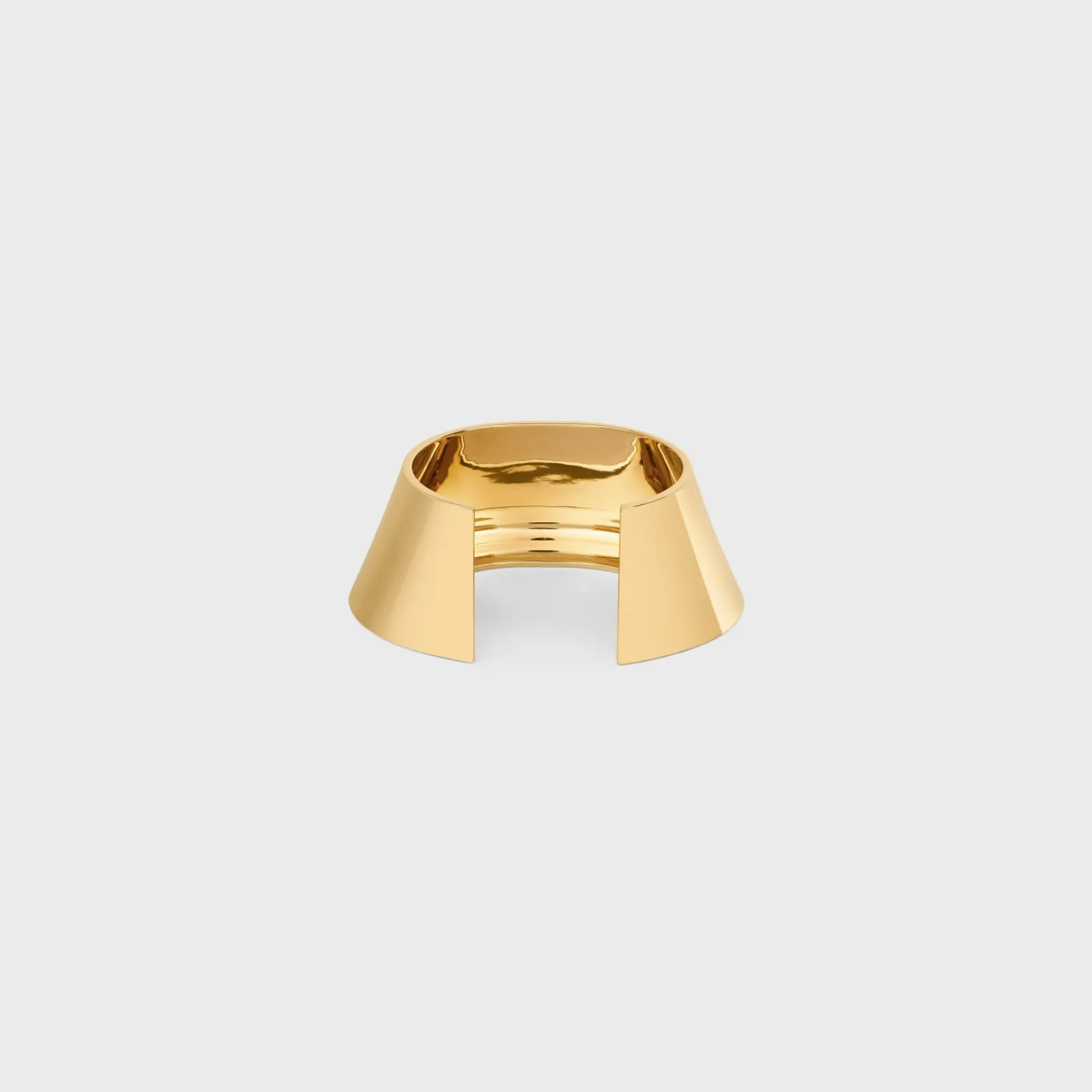 Sale Formes Abstraites Pyramid Cuff in Brass with Finish Women Other Lines | Categories·Bracelets