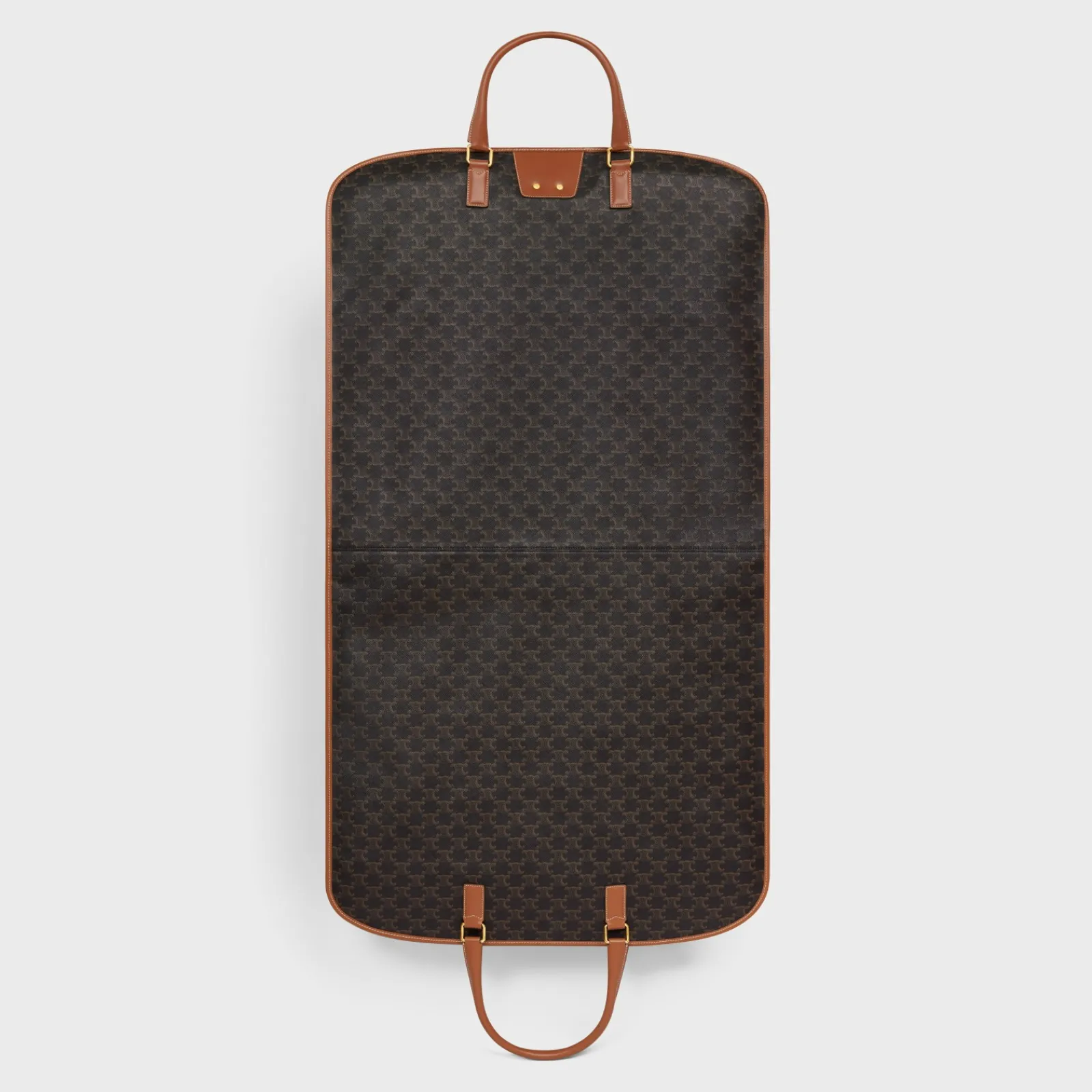 Clearance Garment Bag in Triomphe Canvas and Calfskin Travel