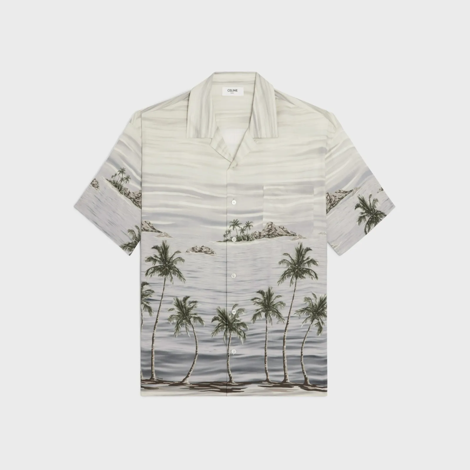Discount hawaiian shirt in printed viscose Shirts